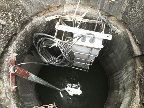 泰兴水位检测井
